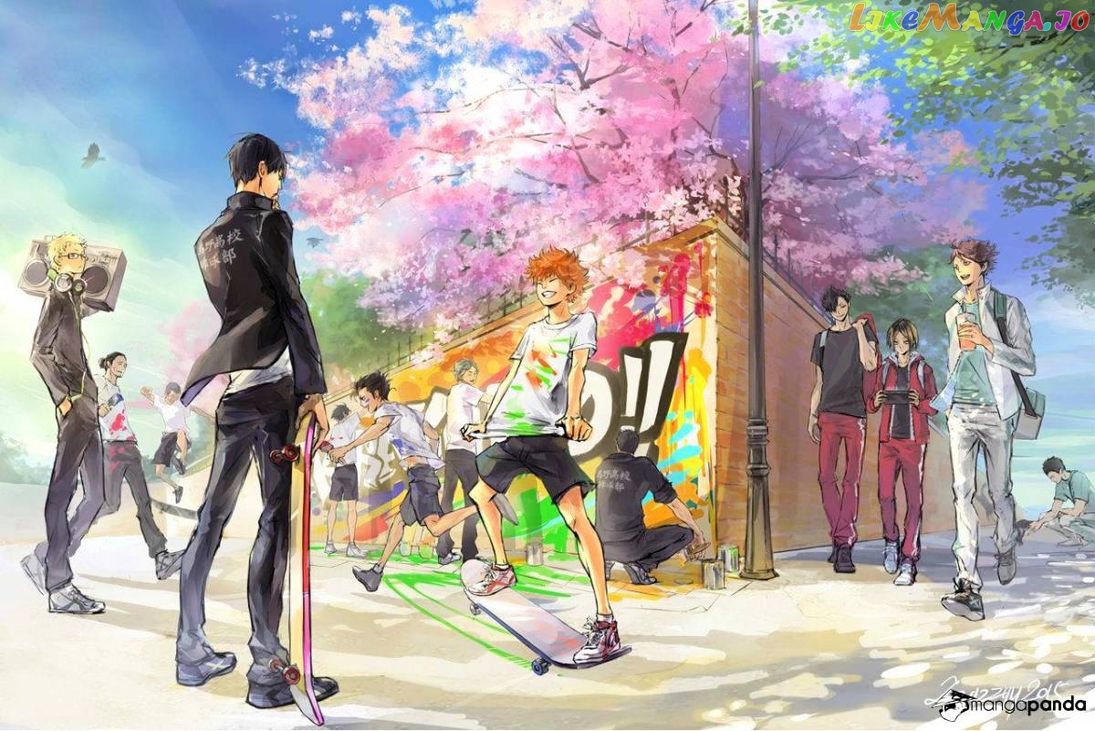 Haikyuu!!, Chapter 188 image 03